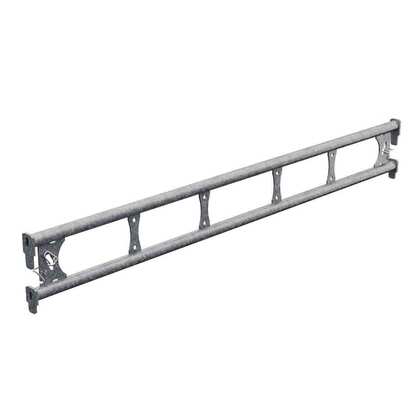 Længdebjælke 1,55m stål - Brugt