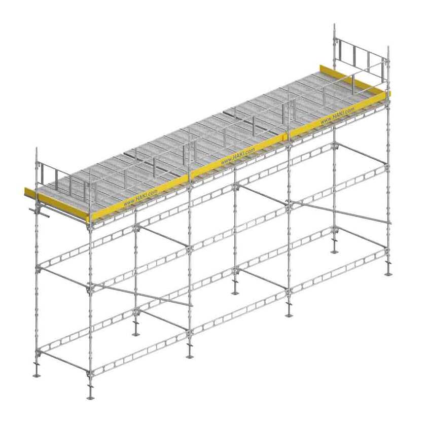 Murerstillads 4x9m. ALU tralle