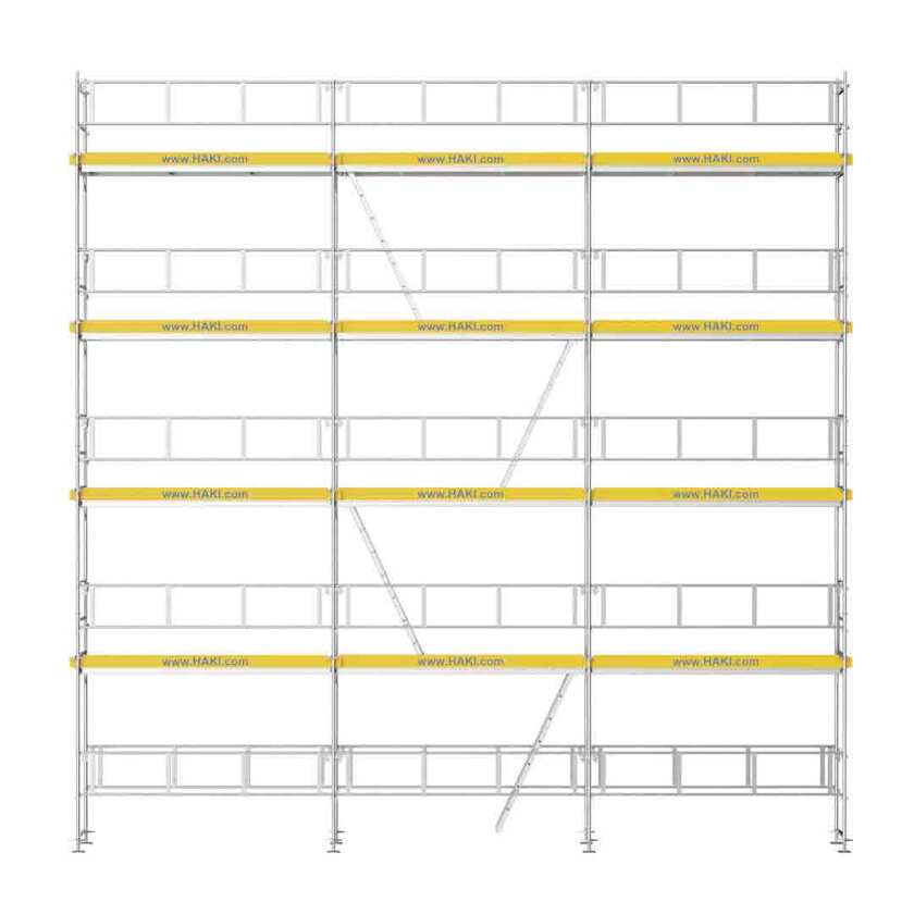 Rammestillads 9x10,5m ALU