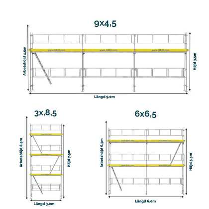 Rammestillads Flexpakke 2 ALU