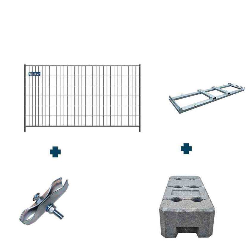 Byggepladshegn HMF Business pakke 91m