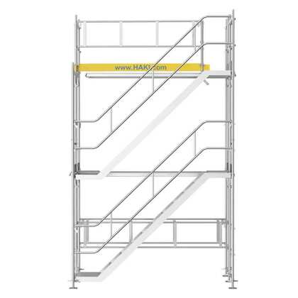 Ramme tilbygningspakke trappe øvre ALU