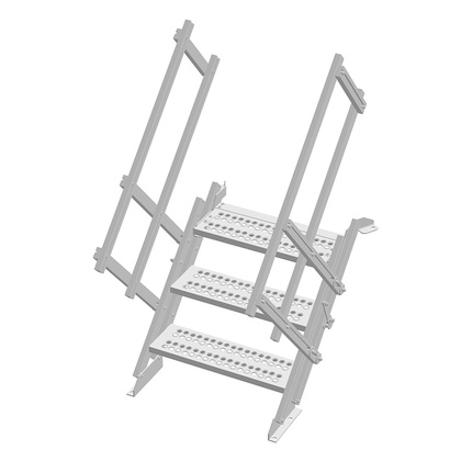 3-trins alutrappe